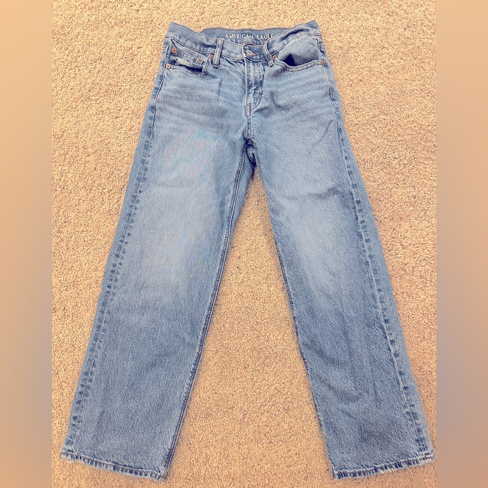 AE Strigid High-Waisted Stovepipe Jean